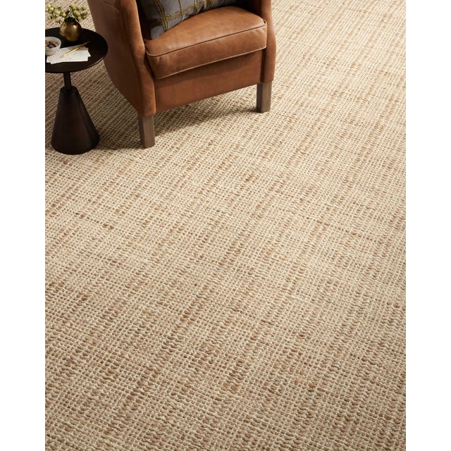 2020s Jean Stoffer x Loloi Cornwall Ivory / Natural 3'-6" x 5'-6" Accent Rug For Sale - Image 5 of 5