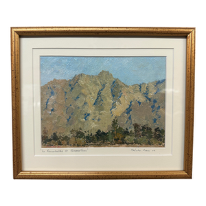 Malcolm Mason "The Remarkable's at Queenstown" Oil Painting, Signed