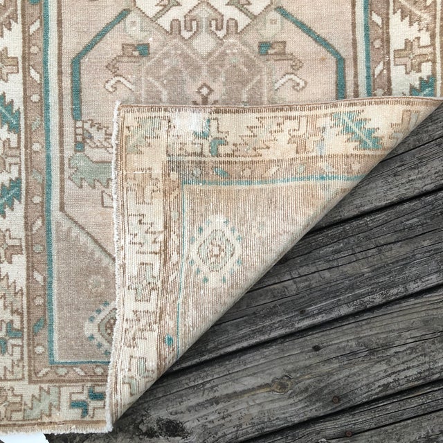 1930s Antique Runner Rug | Art Deco Design | 3x10 For Sale - Image 5 of 8