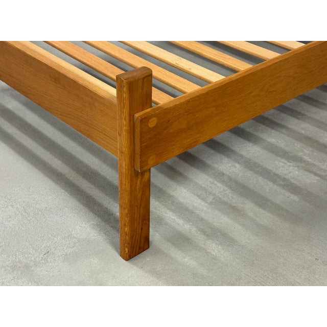 Modern 1980s Modern Oak Twin Bed For Sale - Image 3 of 6