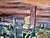 1970s 1970s Original Expressionist Oil Painting "Holocaust" by Geraldine J. Vanderbeek – Large Signed Post-War Cityscape For Sale - Image 5 of 11