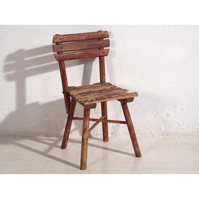 Antique School Chairs, 1920, Set of 4 For Sale - Image 16 of 18