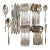 Vintage Community Morning Rose Silverplate Flatware Set, 52 Pieces For Sale