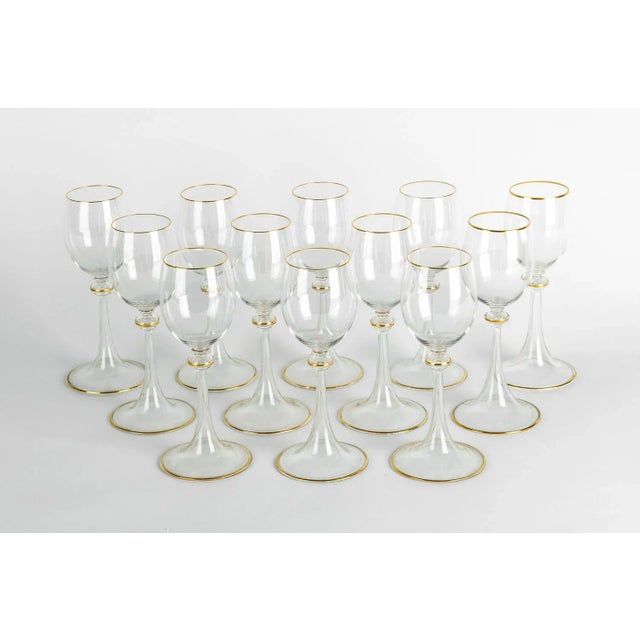 Vintage Baccarat Crystal Glassware - Set of 11 For Sale In New York - Image 6 of 7