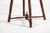 Boho Chic Antique Brass Tray Table with Turned Wood Legs, 1890s For Sale - Image 3 of 15