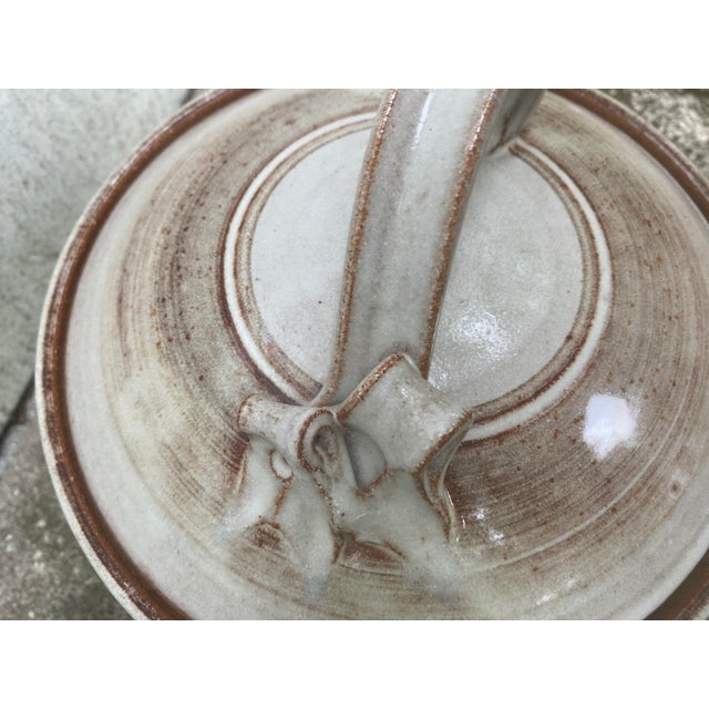 Vintage Handmade Soup Tureen With Lid For Sale - Image 10 of 11