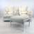 Italian Piero De Martini for Cassina Armchairs With Ottoman - A Pair For Sale - Image 3 of 9