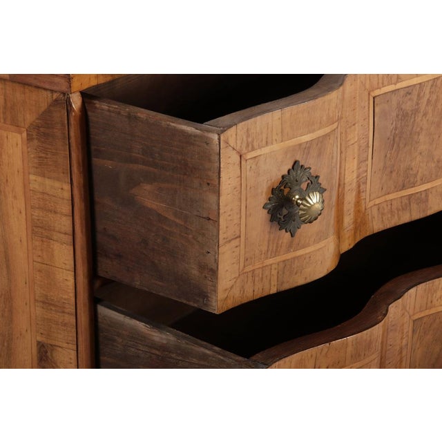 Small Antique Baroque Chest of Drawers in Walnut, 1900 For Sale - Image 18 of 18