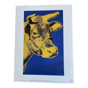 1993 Andy Warhol Foundation "Cow - 1971" Pop Art Offset Lithograph Print