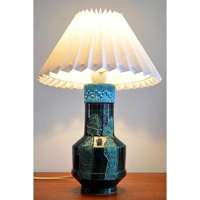Bitossi Table Lamp by Aldo Londi for Bitossi, 1960s For Sale - Image 4 of 14
