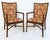 Late 20th Century Barbara Barry McGuire Rattan Rawhide Dining Room Chairs, New Upholstery- Set of 8 For Sale In Miami - Image 6 of 12