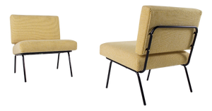 Model 31 Lounge Chairs with Kvadrat Fabric from Florence Knoll, 1950s, Set of 2