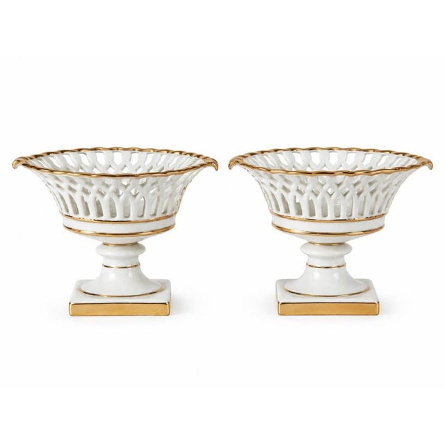 Porcelain Fruit Bowls, Set of 2 For Sale - Image 6 of 6