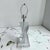 Lucite Helix Spiral Table Lamp For Sale - Image 4 of 9