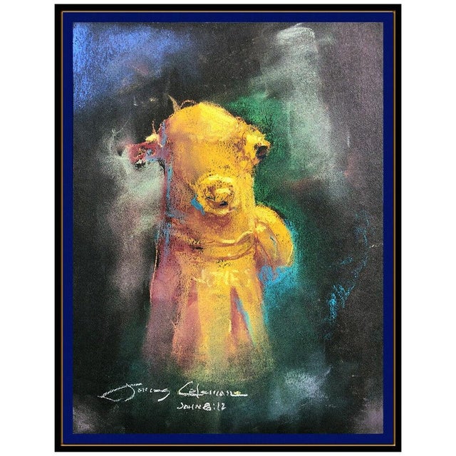 Message us to inquire about custom framing options! (Included for free with every purchase) The immaculately detailed...