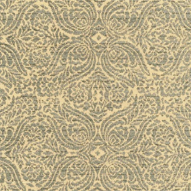 Sample - Schumacher San Marco Chenille Fabric in Mineral For Sale
