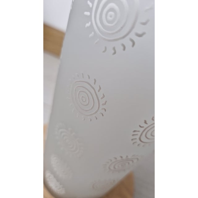 Mid-Century Modern Miketta Candleholder in Blown Glass by Nathalie Du Pasquier and Nanae Umeda for Sottsass Associati, 1990s For Sale - Image 3 of 14