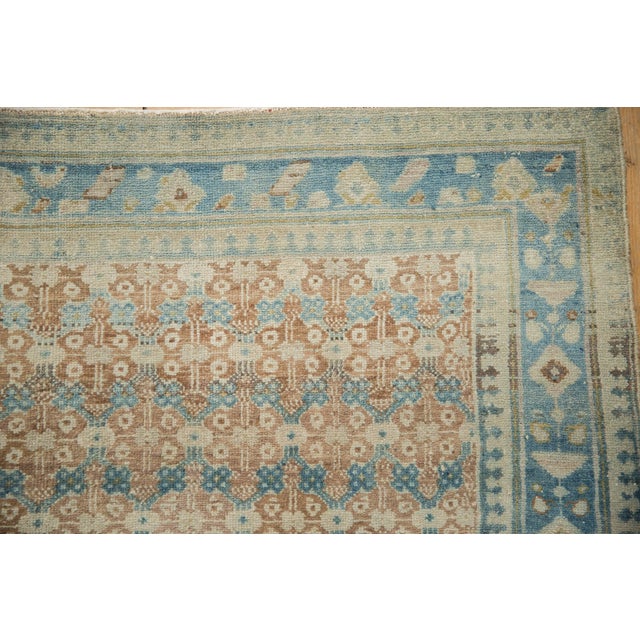 1940s Vintage Persian Hamadan Lattice Panel Wool Rug For Sale In New York - Image 6 of 10