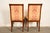 Baker Furniture Style Regency Carved Mahogany Dining Chairs, Set of Six For Sale - Image 12 of 13