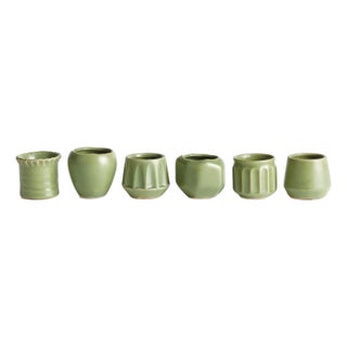 Dezie Mini Pots, Set Of 6 For Sale
