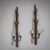 Silver 1930s Mirrored Wall Sconces, Attributed to Luigi Fontana - a Pair For Sale - Image 8 of 8