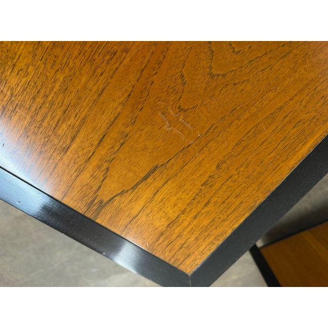 Mid 20th Century Pair of Harvey Probber Ebonized Wood and Brass Nightstands or Side Tables For Sale - Image 14 of 18