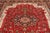 Brown Hand-Knotted Tabriz Rug Nain in Wool For Sale - Image 8 of 11