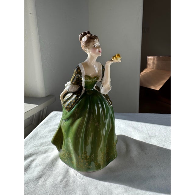 Ceramic Late 20th Century Royal Doulton Figurine ~ “Fleur” ~ Hn 2368 For Sale - Image 7 of 11