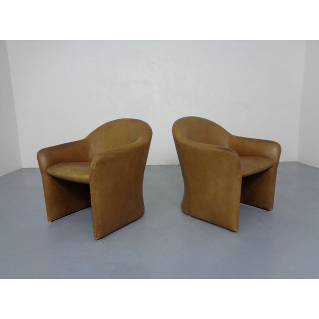 Set of Mid-Century German Leather Cocktail Chairs from Walter Knoll, 1960s For Sale - Image 6 of 18