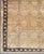 Tribal Vintage Turkish Oushak Rug With Soft Orange, Light Green, and Charcoal Brown For Sale - Image 3 of 8