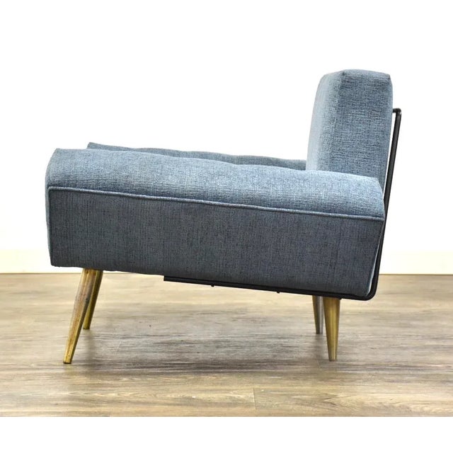 Adrian Pearsall Adrian Pearsall Blue Lounge Chair For Sale - Image 4 of 11