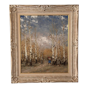 Jozsef Csillag Hungarian Landscape Oil Painting