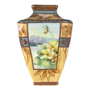 Nippon Morimura Bros. Small Arts and Crafts Style Vase, 1911-1921