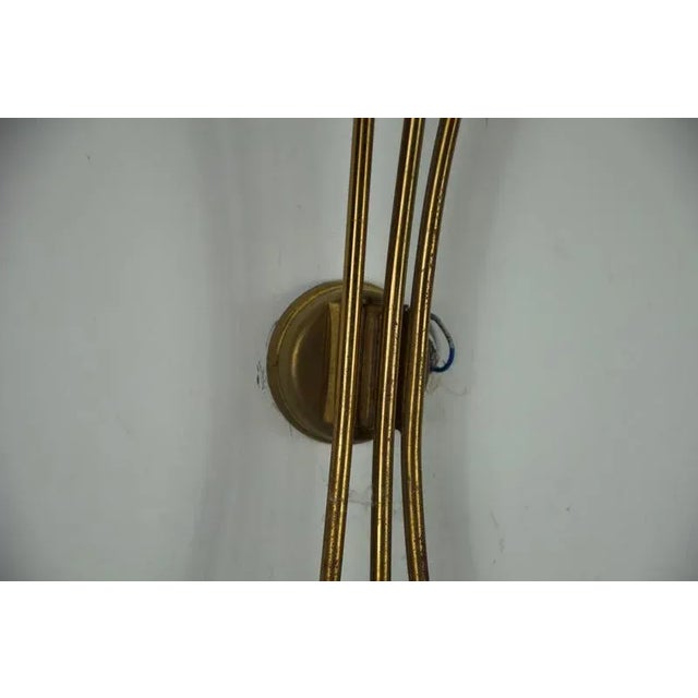 Brass Wall Lamps by Oscar Torlasco for Arredoluce, Italy, 1960s, Set of 2 For Sale - Image 11 of 17