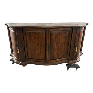 Country French Oak Sideboard or Buffet With Lots of Storage, Mid 20th Century For Sale