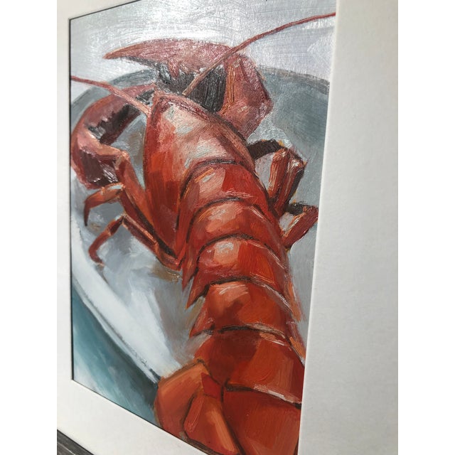 Original Oil Painting Impressionist Crayfish For Sale - Image 10 of 11