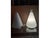 This artwork features two contemporary lamps, embodying a minimalist and futuristic aesthetic. Each lamp adopts an elegant...