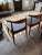 Mid-Century Modern Mid-Century Wegner-Style Cowhorn Dining Chairs- Set of 4 For Sale - Image 3 of 8