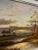 Silver Vintage Framed Landscape Oil Print on Canvas For Sale - Image 8 of 8