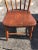 Rustic Vintage Rustic Schoolhouse Chairs - a Pair For Sale - Image 3 of 12