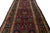 Antique Bidjar Style Runner Rug With Tree of Life Design, Red and Indigo Wool For Sale - Image 9 of 11