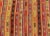 Burnt Orange Vintage Turkish Kilim Runner With Multicolor Stripes and Tribal Motifs 2'9 X 10'6 For Sale - Image 8 of 10