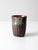 Brown Vintage Studio Pottery Vase For Sale - Image 8 of 9