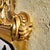 Large Carved Giltwood Headboard, 20th Century For Sale - Image 9 of 18