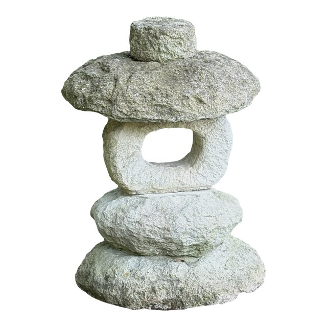 Mid 20th Century Mountain Spirit Wabi Sabi Concrete Garden Sculpture For Sale