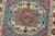 Kazak Runner 2’9” X 9’9” Blue Wool Tribal Hand-Knotted Oriental Rug For Sale - Image 4 of 12