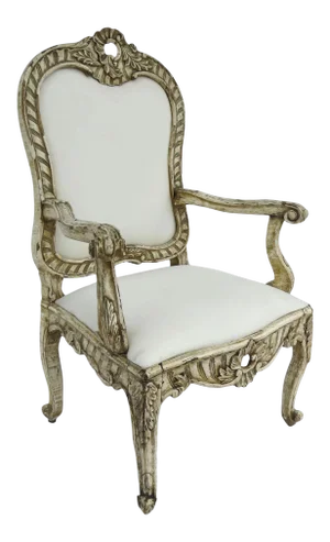 Mid 18th Century Italian Palazzo Rococo carved armchair