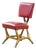 Red Chair by Giulio Minoletti and Gio Ponti for Breda, 1960s For Sale