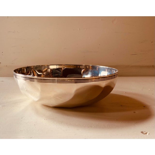 Exceptional Christofle French Silverplate Wine Coaster - Art Deco Elegance For Sale - Image 9 of 9