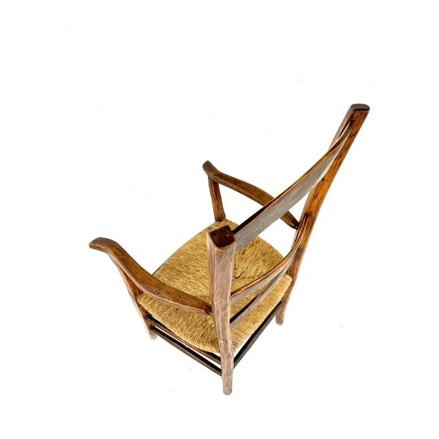 18th Century Rustic Country Armchair For Sale - Image 10 of 12